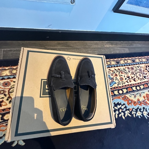 Walk London West Tassel Suede Loafers